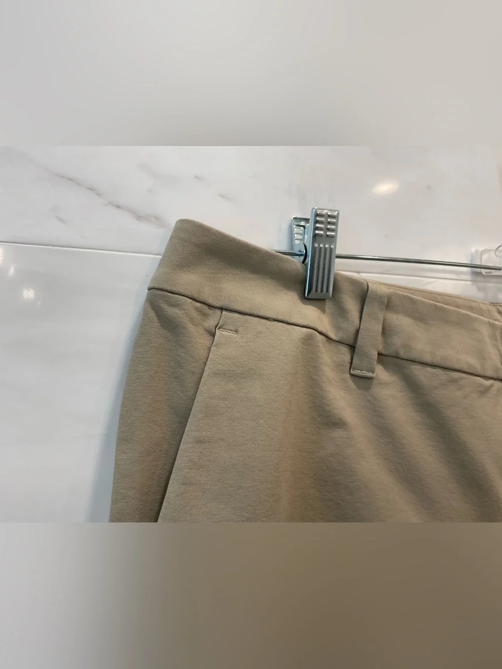 Lululemon Commission ABC 7” inseam Stretch Shorts - KHAKI TAN size 38 T48